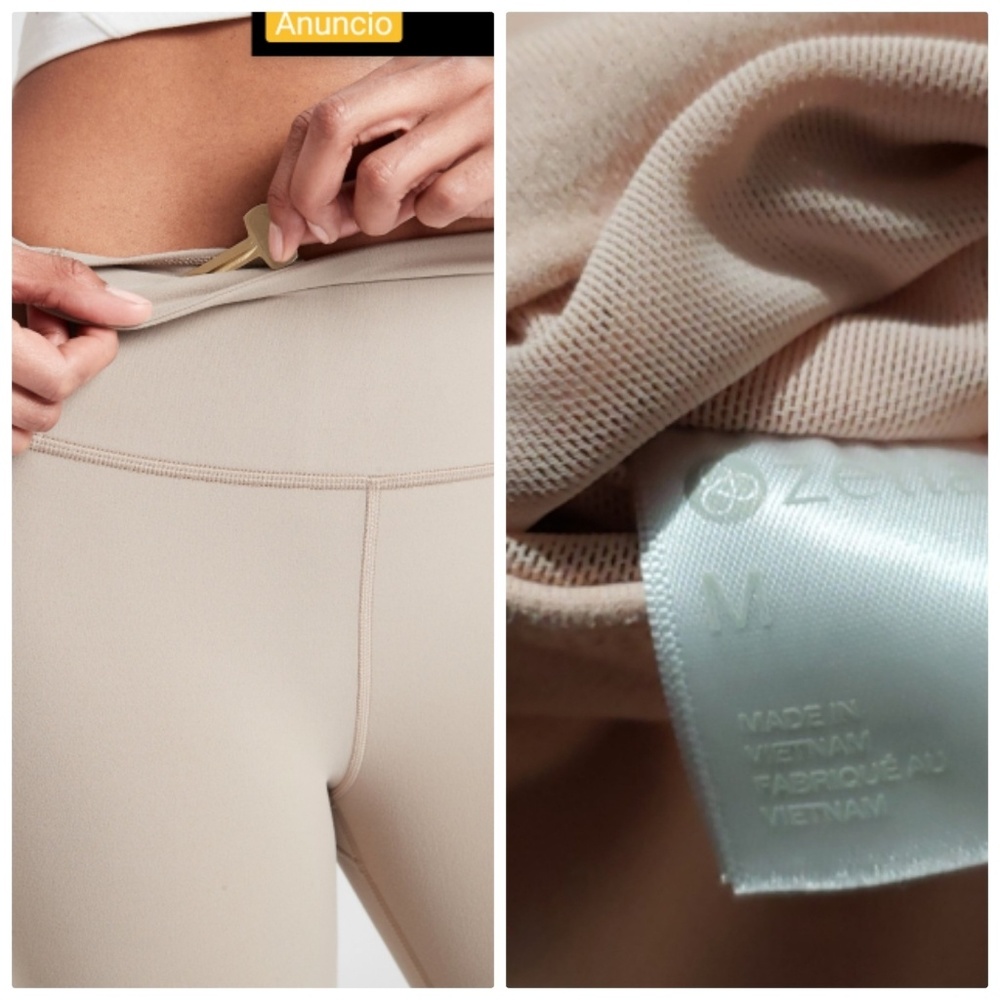ZELLA  LEGGINGS ATHLETIC STRETCHY SIZE MEDIUM - Picture 8 of 8